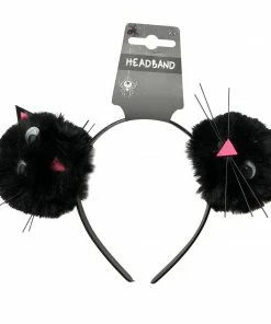 Gothic Attitude Novelty Black Cat Headband