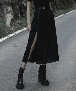 Punk Rave Brianna Skirt Black Ladies