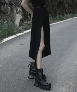 Punk Rave Brianna Skirt Black Ladies