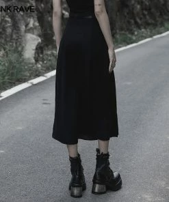 Punk Rave Brianna Skirt Black Ladies