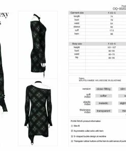 New Arrivals Punk Rave Tabitha Asymmetric Dress