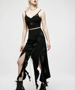 New Arrivals Punk Rave Lucinda Skirt - Green