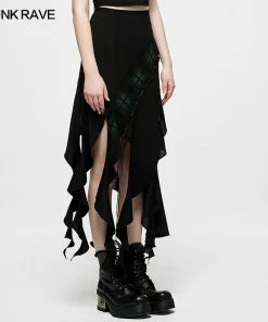 New Arrivals Punk Rave Lucinda Skirt - Green