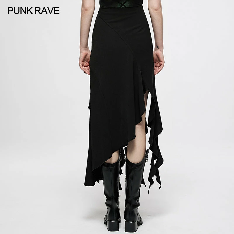 Punk Rave Lucinda Skirt - Black 8 Punk Rave Lucinda Skirt - Black