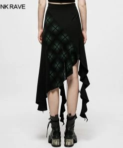 New Arrivals Punk Rave Lucinda Skirt - Green