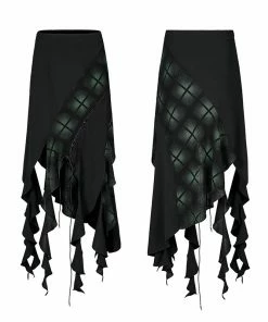 New Arrivals Punk Rave Lucinda Skirt - Green