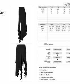 Punk Rave Lucinda Skirt - Black 23 Punk Rave Lucinda Skirt - Black