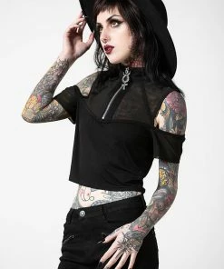 Ladies Killstar Orb Crop Top