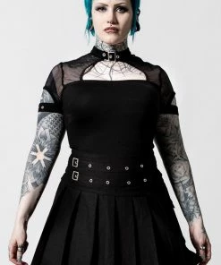 Killstar Parish Mesh Top Ladies