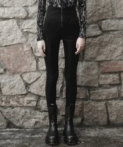 Punk Rave Orenda Faux Leather Trousers
