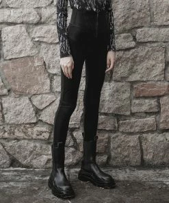 Punk Rave Orenda Faux Leather Trousers
