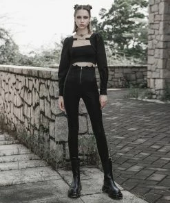 Punk Rave Orenda Faux Leather Trousers