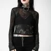 Killstar Planetary Party Mesh Top