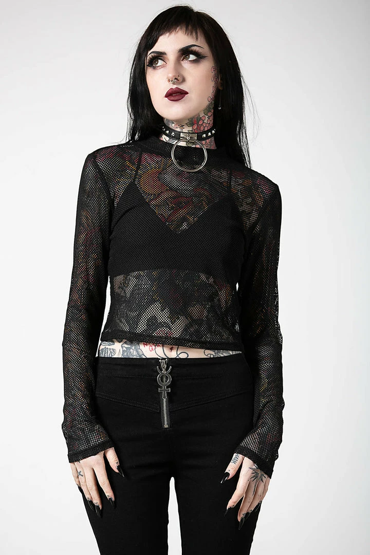 Killstar Planetary Party Mesh Top 3 Killstar Planetary Party Mesh Top