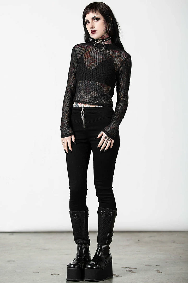 Killstar Planetary Party Mesh Top 5 Killstar Planetary Party Mesh Top