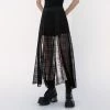 Punk Rave Radella Mesh Skirt