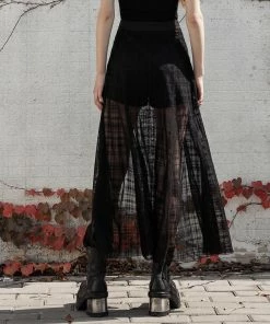 Punk Rave Radella Mesh Skirt