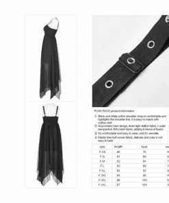 Punk Rave Delta Dress - Black