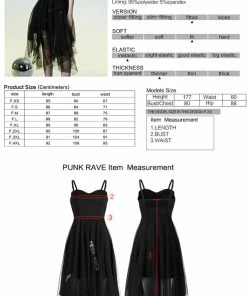 Punk Rave Zia Mesh Slip Dress
