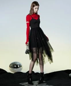 Punk Rave Zia Mesh Slip Dress