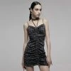 Ladies Punk Rave Silvia Plaid Bodycon Dress