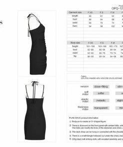 Punk Rave Niamh Mini Dress Black