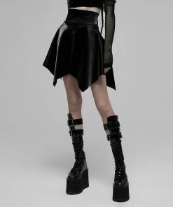 Punk Rave Vampira Mini Skirt