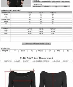 Ladies Punk Rave Ace Asymmetric Top