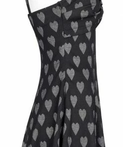 Ladies Punk Rave Amore Dress - Hearts