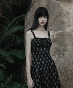 Ladies Punk Rave Amore Dress - Hearts