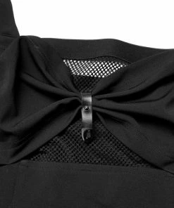 Ladies Punk Rave Amore Dress - Black