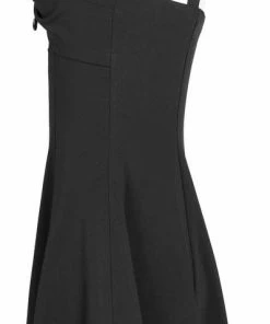 Ladies Punk Rave Amore Dress - Black