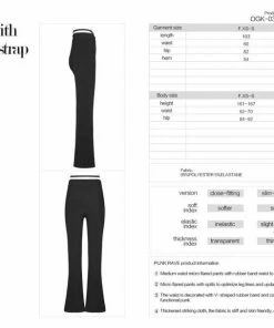 Ladies Punk Rave Ayna Flares