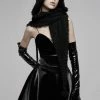 Punk Rave Batty Hooded Capelet - Black