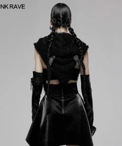 Punk Rave Batty Hooded Capelet - Black 29 Punk Rave Batty Hooded Capelet - Black