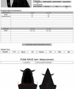 Punk Rave Batty Hooded Capelet - Black 20 Punk Rave Batty Hooded Capelet - Black