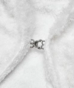 Punk Rave Batty Hooded Capelet - White 25 Punk Rave Batty Hooded Capelet - White