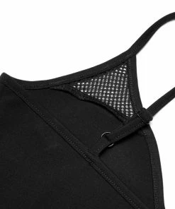 Punk Rave Beating Heart Crop Top - Black Ladies 20 Punk Rave Beating Heart Crop Top - Black Ladies