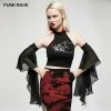 Punk Rave Black Dragon Chiffon Sleeves