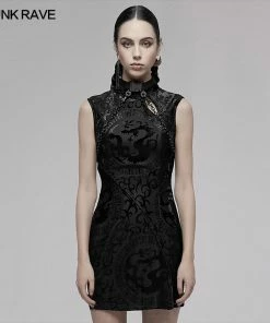 Punk Rave Black Dragon Dress