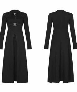 Punk Rave Brea High Split Dress Ladies