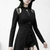 Punk Rave Brea High Split Dress Ladies