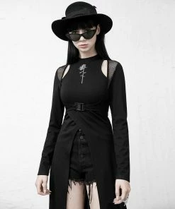 Punk Rave Brea High Split Dress Ladies