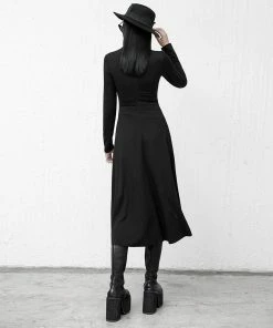 Punk Rave Brea High Split Dress Ladies