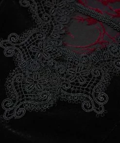 Punk Rave Britta Velvet Dress - Black