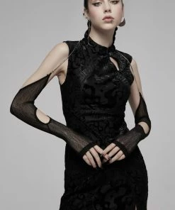 Accessories Punk Rave Daeni Sleeves With Halter Chain
