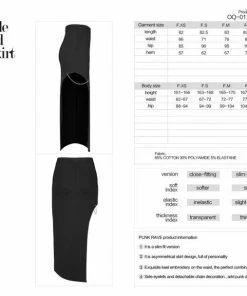 Punk Rave Danita Skirt - Black