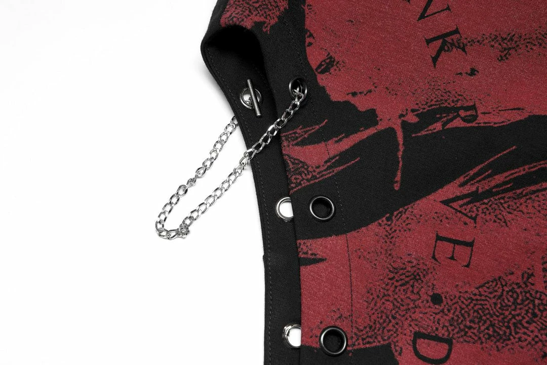 Punk Rave Danita Skirt - Red Ladies 11 Punk Rave Danita Skirt - Red Ladies