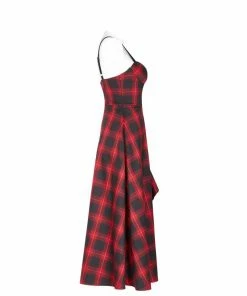 Ladies Punk Rave Delphi Tartan Dress