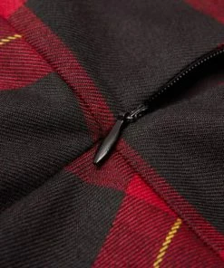 Ladies Punk Rave Delphi Tartan Dress